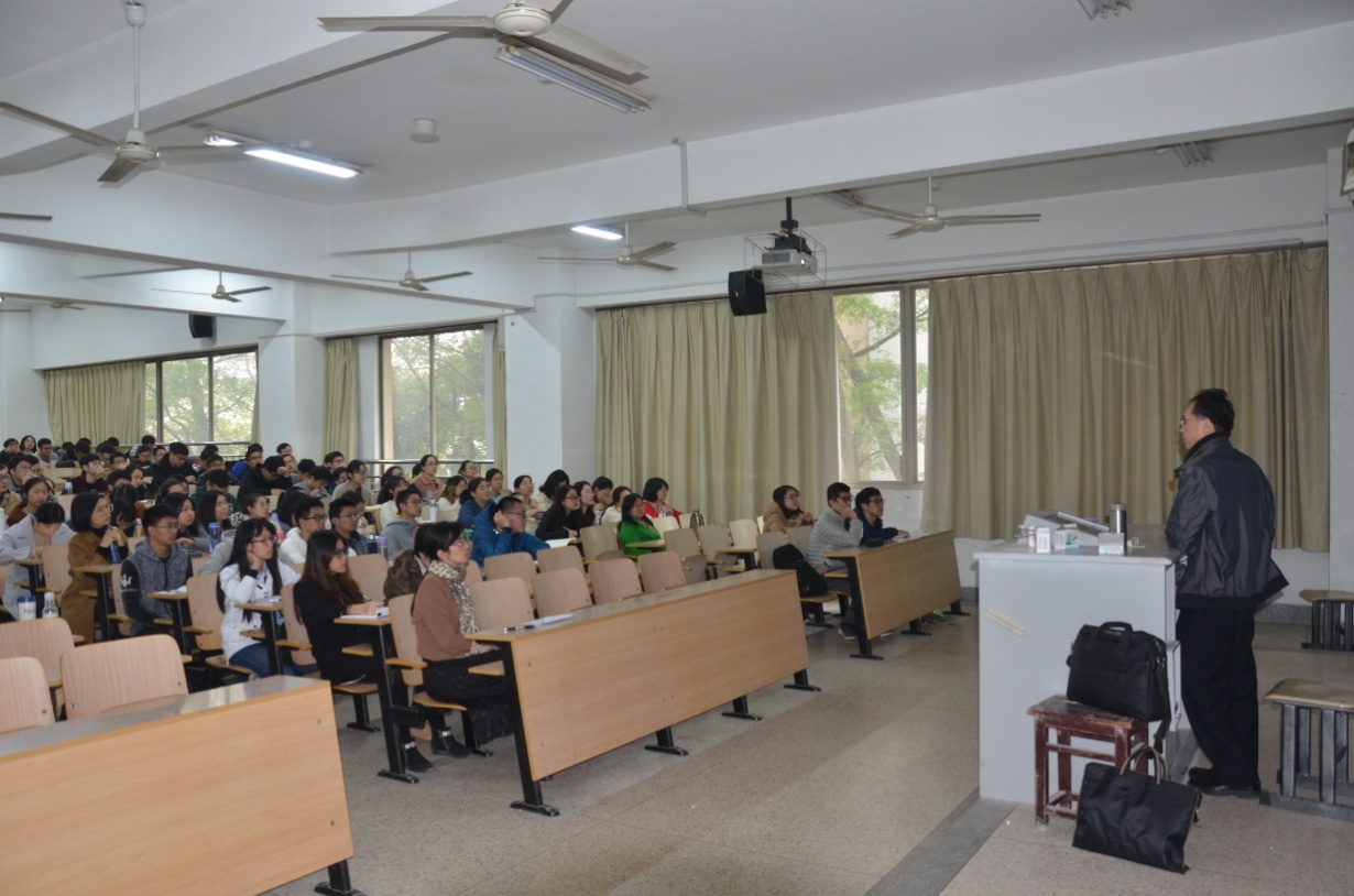 水利部长江防汛抗旱办公室陈桂亚教授级高工为杏吧原创师生作学术报告